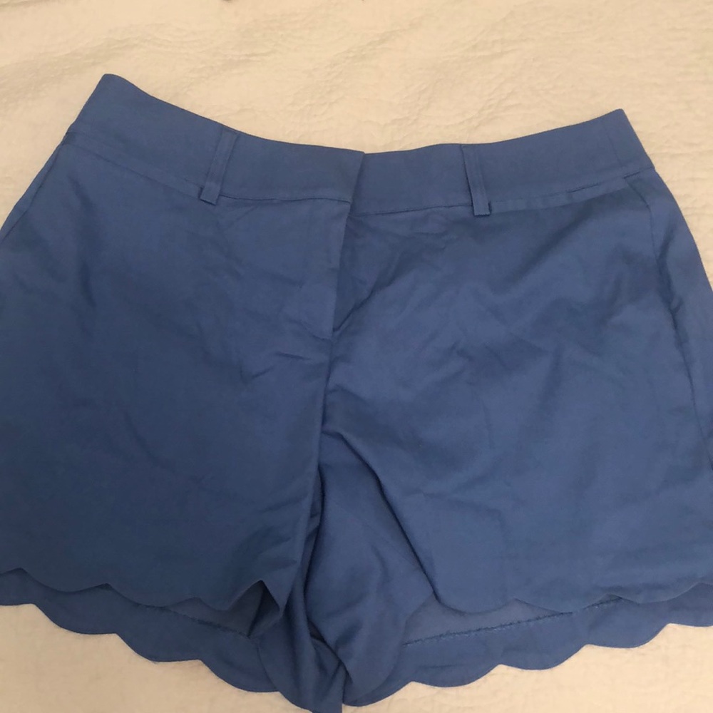 lane bryant scallop shorts